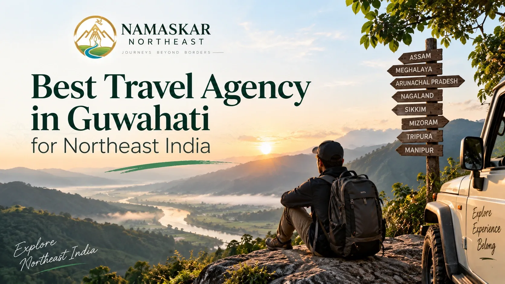 Best Travel Agency in Guwahati for Northeast India | Namaskar Northeast