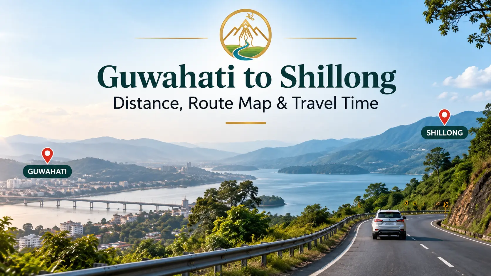 Guwahati to Shillong Distance, Route Map & Travel Time